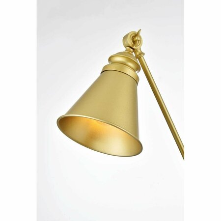 CLING 110 V E26 1 Light Vanity Wall Lamp, Brass CL2963637